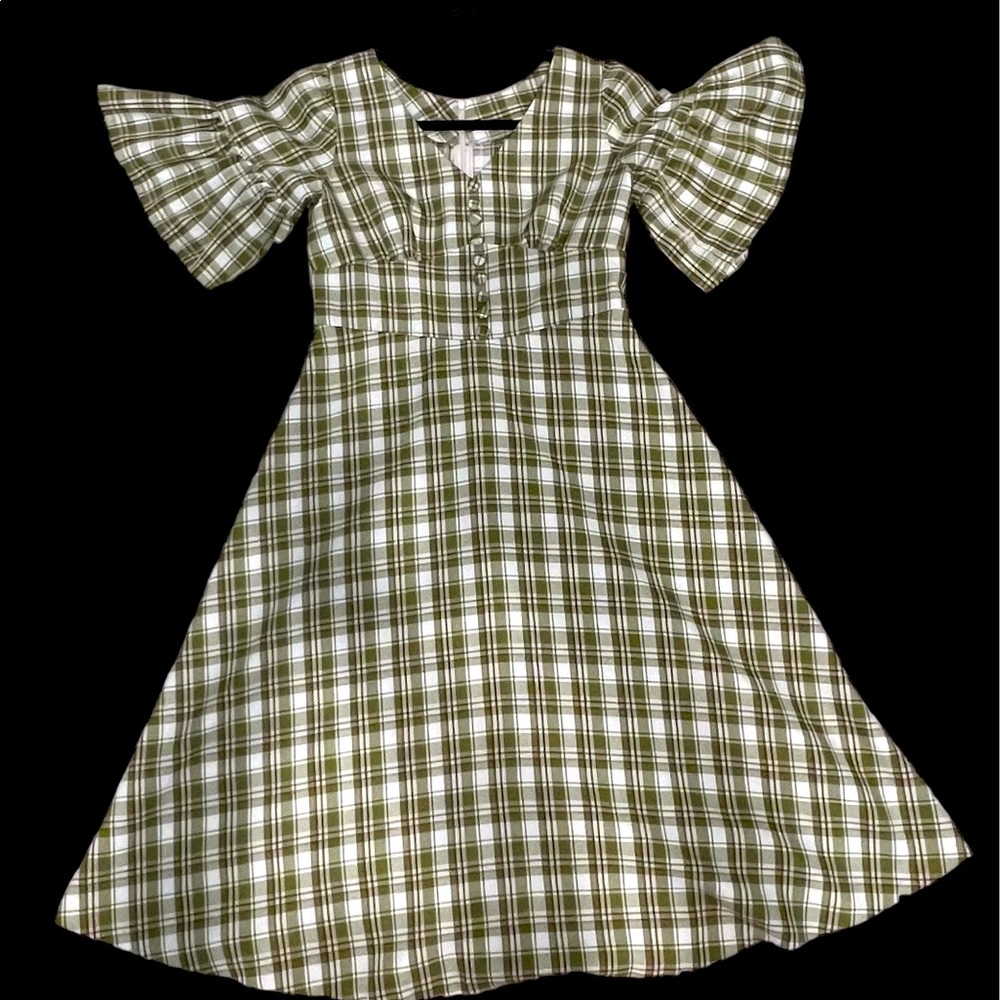 Green Casual Dress